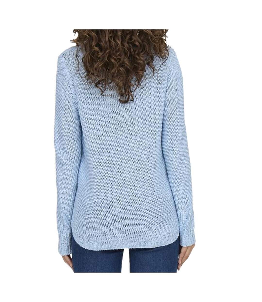 Pull bleu femme only geena-2