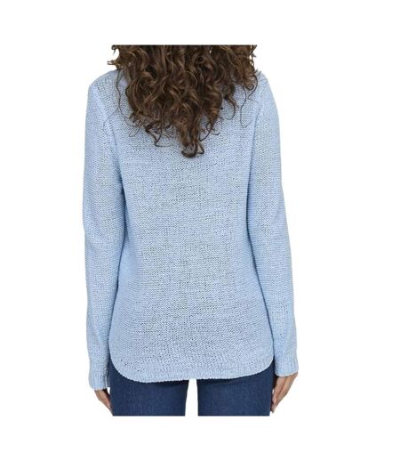 Pull bleu femme only geena