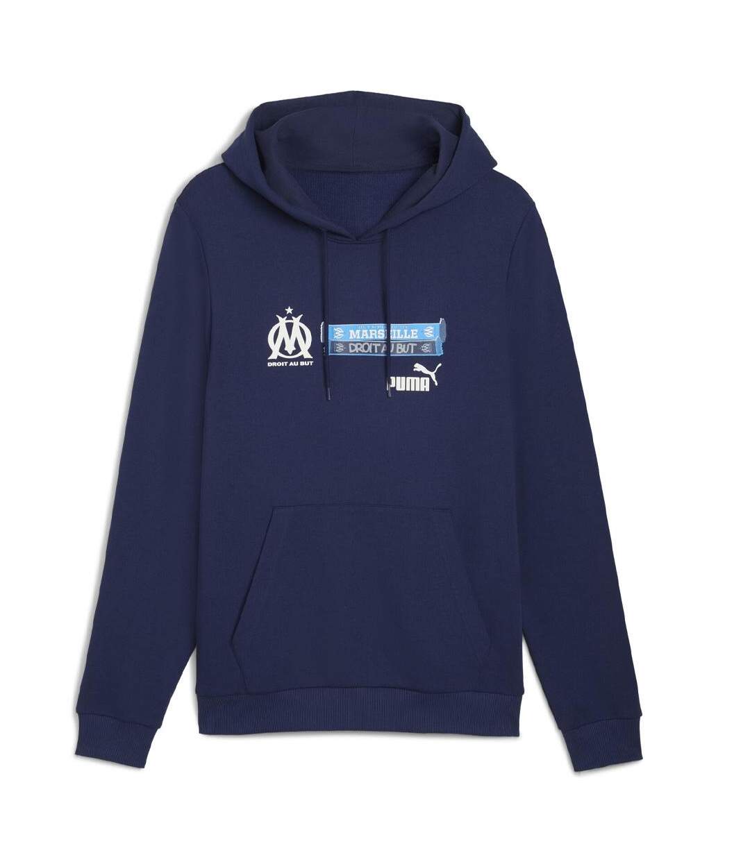 OM sweat à capuche marine homme puma 2025-1