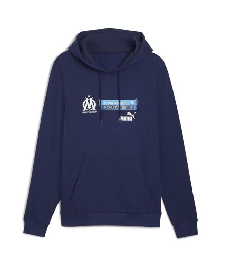 OM sweat à capuche marine homme puma 2025