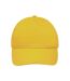 Casquette De Baseball Sunny Jaune Or SOLS-1