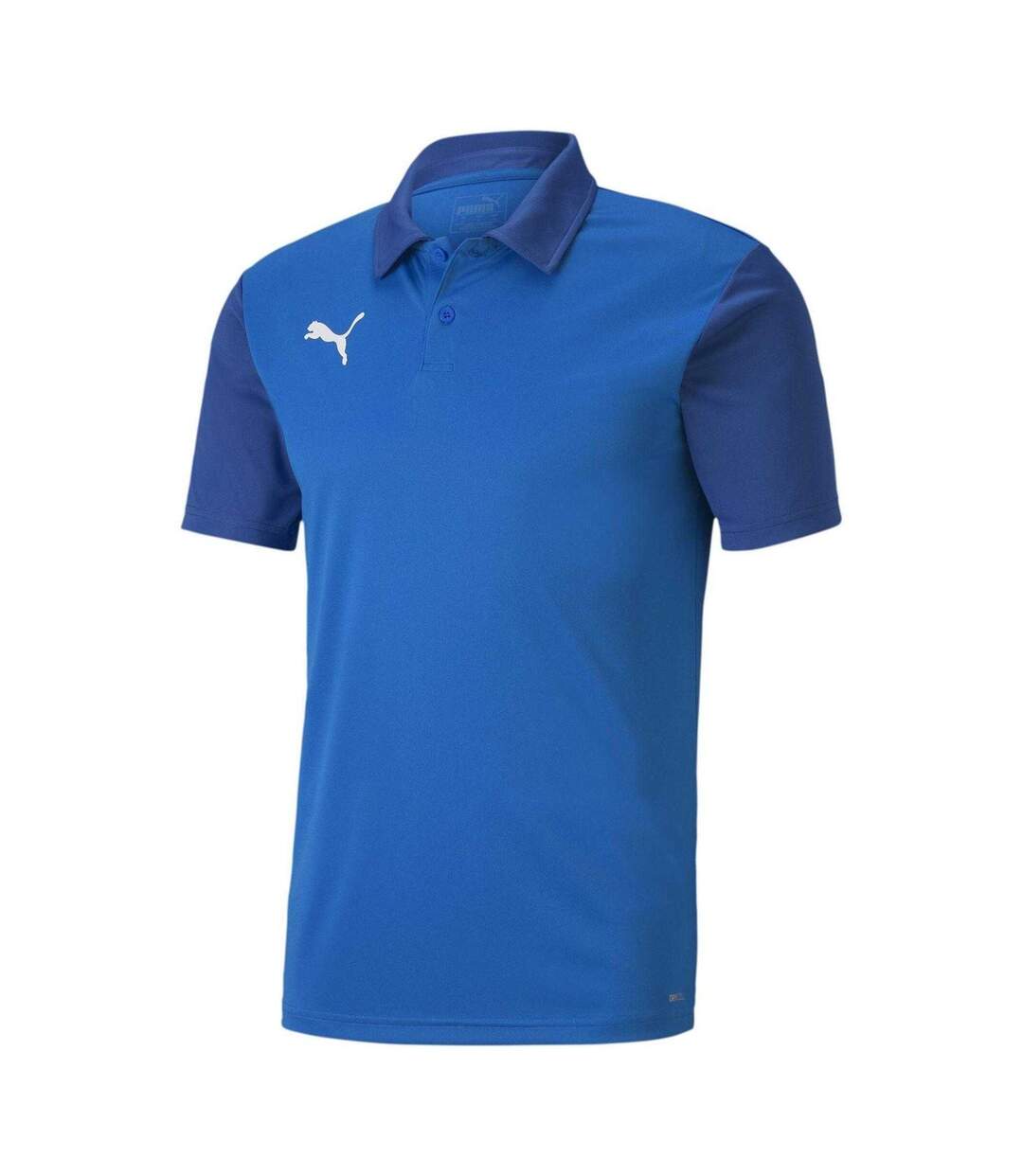 Mens Teamgoal 23 Sideline Polo Shirt Blue Puma-2