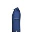 Polo Motif/style Rayures Contrastées Homme Bleu Marine Blanc James And Nicholson-4
