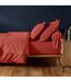 Drap Housse Lina 140x190cm Terracotta-4