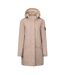 Womens/ladies Deborah Dlx Waterproof Jacket Sand Trespass-1