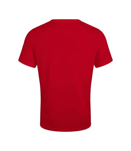 Mens Club Dry Vapodri T-shirt Flag Red Canterbury