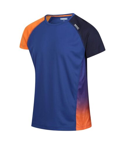 T-shirt corballis homme bleu roi / orange kaki Regatta