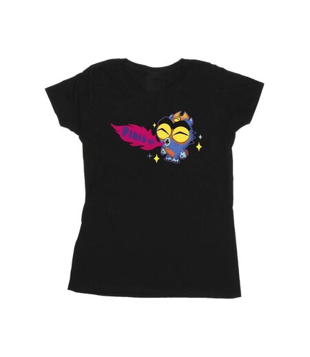 Disney - T-shirt BIG HERO BAYMAX FRED FIRED UP - Femme (Noir) - UTBI13406