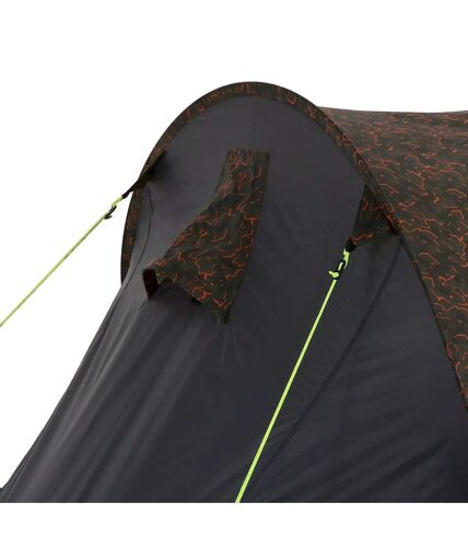Regatta Malawi Camo 2 Person Pop-Up Tent (Grape Leaf/Magma Orange) (One Size) - UTRG7250