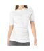 T-shirt Sport Motif/style Ruché Femme Blanc Nike-1