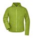 Veste polaire zippée femme - JN049 - vert citron