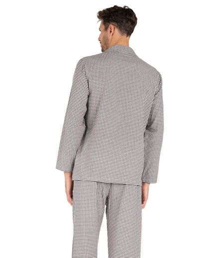 Pyjama long ouvert flanelle Eminence