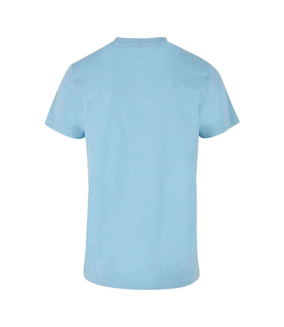T-shirt Motif/style Délavé À L'acide Adulte Bleu Baltique Build Your Brand-2