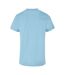 T-shirt Motif/style Délavé À L'acide Adulte Bleu Baltique Build Your Brand-2