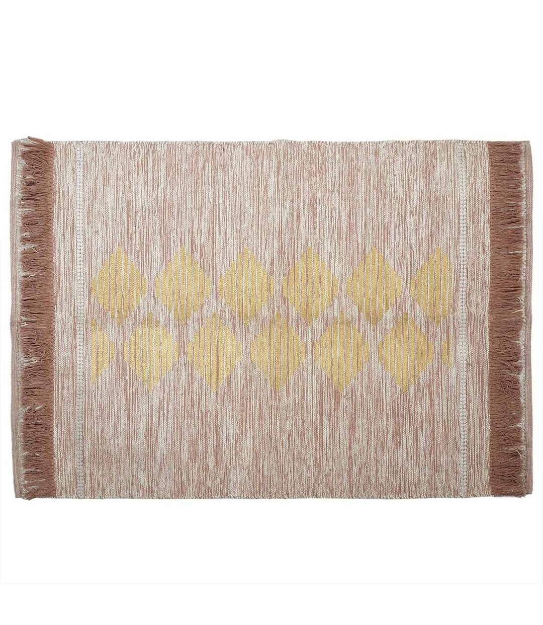 Tapis de Salon Imprimé 120x170cm Nude & Or-1