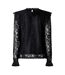 Blouse Femme Noir Pieces-2