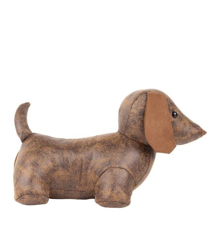 Dexter daschund dog door stopper one size brown Paoletti