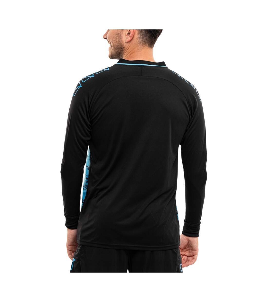 Ensemble Kit De Gardien De But Adulte Noir Bleu Givova-4