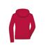 Veste Softshell Femme Rouge Noir James And Nicholson-2