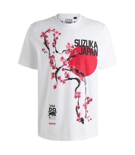 Mens Vcarb Japan Regular T-shirt White Hugo