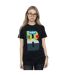 Disney Womens/Ladies Alphabet B Is For Buzz Lightyear Cotton Boyfriend T-Shirt (Noir) - UTBI46921-2