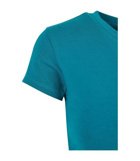 T-shirt Court Femme Bleu Sarcelle Urban Classics