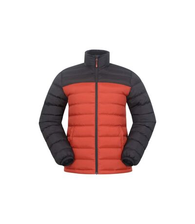 Mens vista padded jacket burnt orange Mountain Warehouse