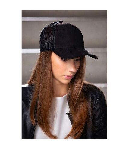 Casquette trucker rapper noir Atlantis