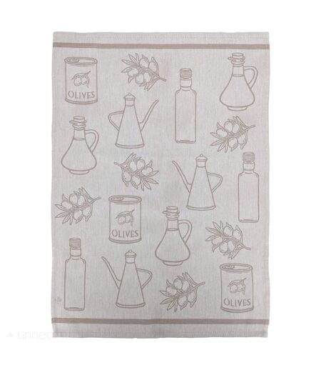 Torchon de cuisine toile collection EVOO