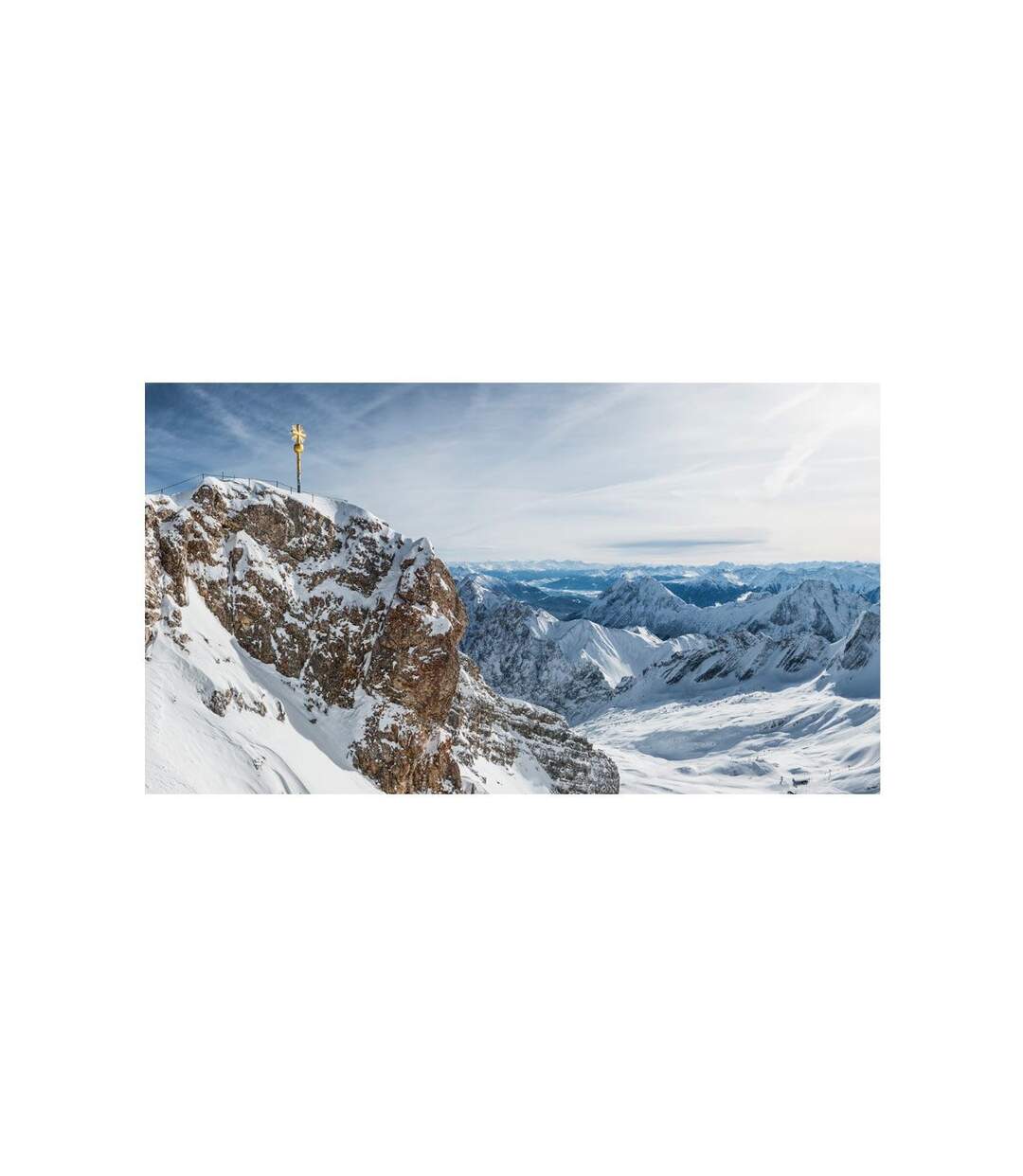 Papier Peint XXL Winter in Zugspitze 280x500cm-2