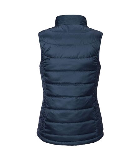 Womens/ladies Nano Padded Body Warmer French Navy Russell