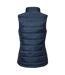Womens/ladies Nano Padded Body Warmer French Navy Russell-2