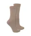 2 Pack Ladies Organic Cotton Camel Wool Socks - Warm Natural Breathable Socks-1