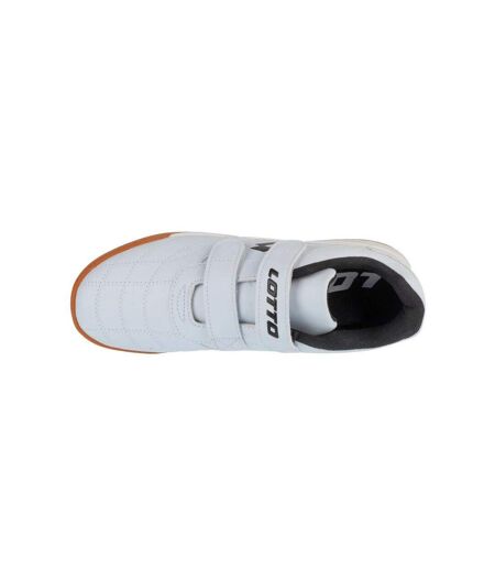Childrens/kids Pacer Trainers White Lotto