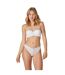 Tanga brésilien blanc Flamenco-4