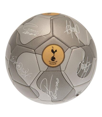 Tottenham Hotspur FC - Ballon de foot (Argenté / Gris) (Taille 5) - UTTA11100