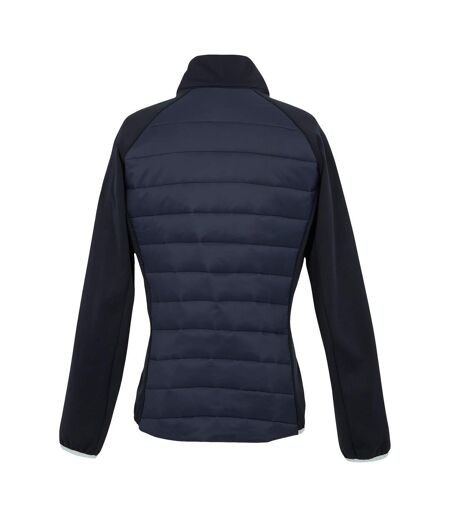 Womens/ladies clumber v hybrid jacket navy/icy morn Regatta