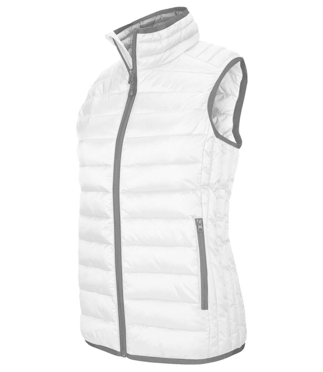 doudoune sans manche blanche