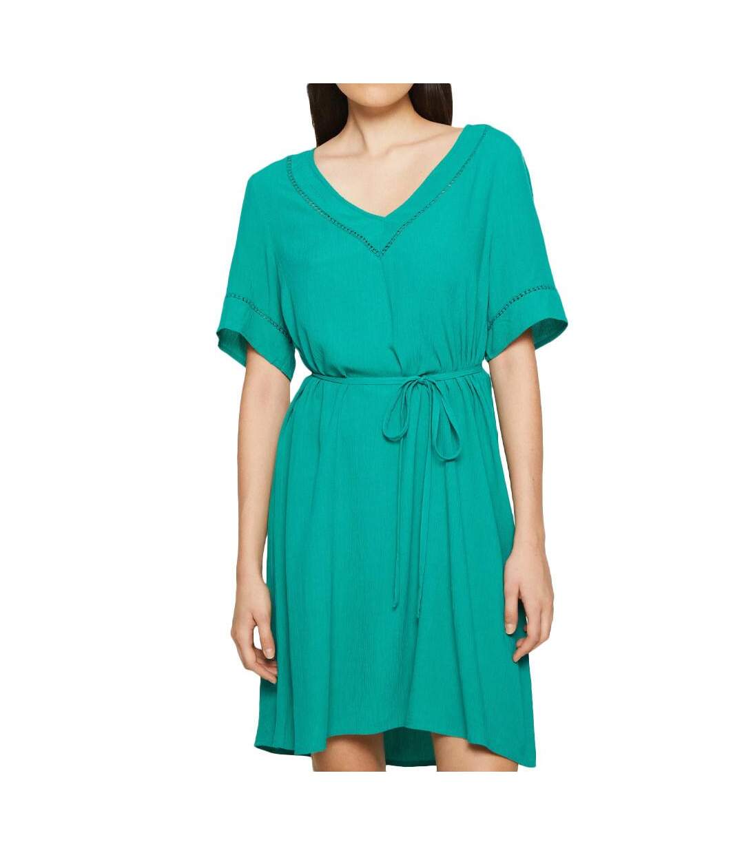 Robe Vert Femme Vila Detail - 34