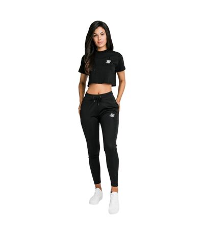T-shirt Essentials Femme Noir SikSilk