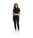 T-shirt Essentials Femme Noir SikSilk-1