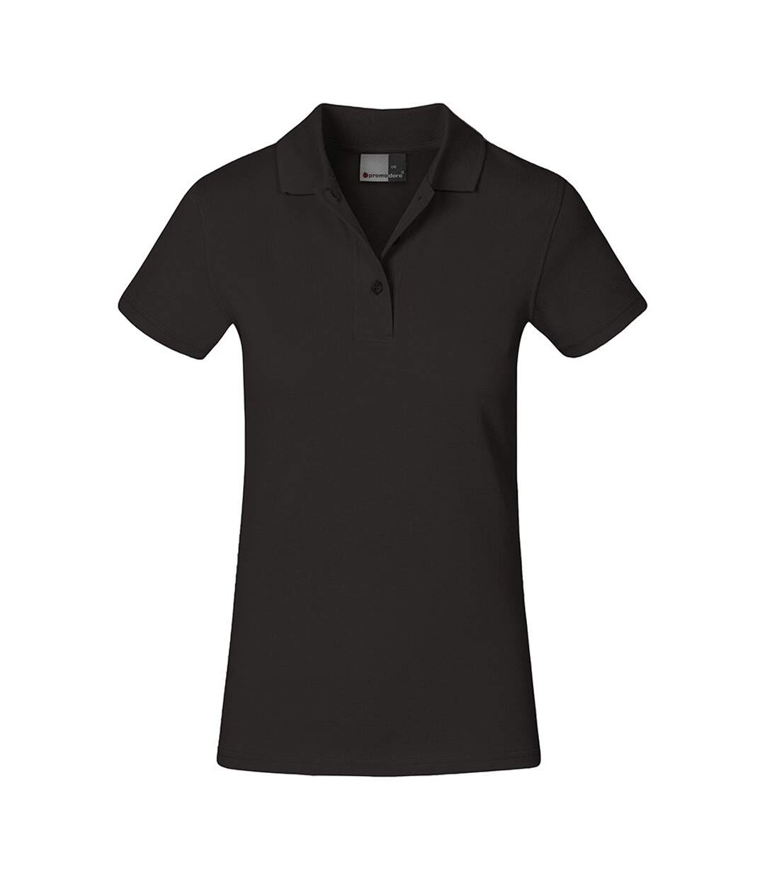 Polo Superior Femme Charbon Uni Promodoro-1