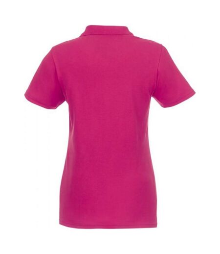 Elevate Womens/Ladies Helios Short Sleeve Polo Shirt (Magenta)