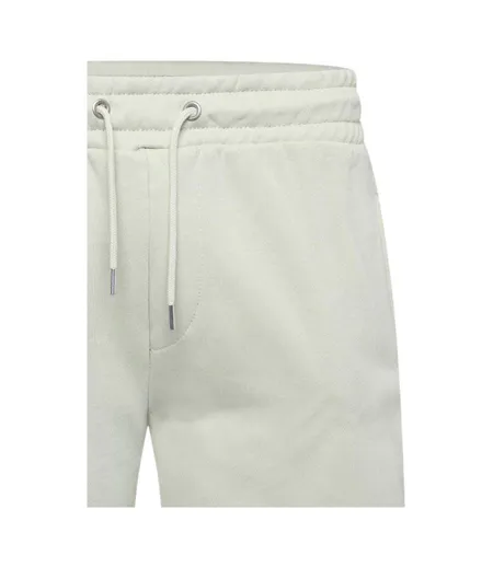 Short De Jogging Branton Homme Kaki Clair Crosshatch