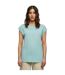 T-shirt Femme Bleu Menthe Urban Classics-3