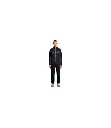 Mens Piped Tracksuit Top Dark Navy Lyle & Scott