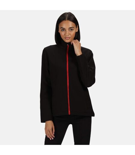 Veste Softshell Ablaze Femme Noir Rouge Regatta