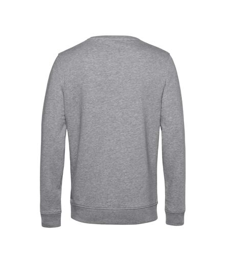 Mens inspire jumper heather grey B&C