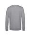 Mens inspire jumper heather grey B&C