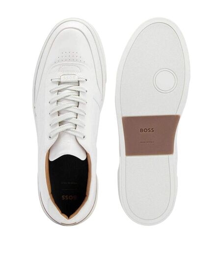 Baskets Gary Homme Blanc Boss